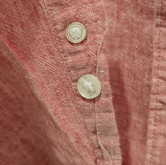 Club Room Short Sleeve Button Down Shirt, EUC, Size XL - Picture 4 of 5